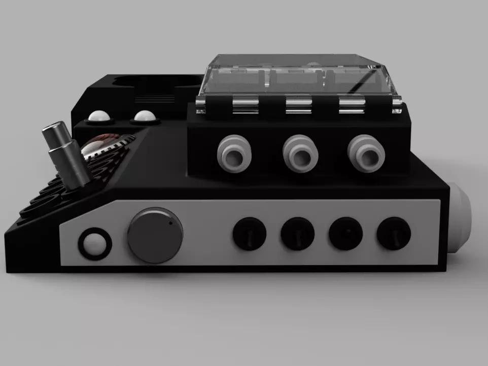 Kleyas Safehouse Fractal Radio Transmitter 3D print model_5