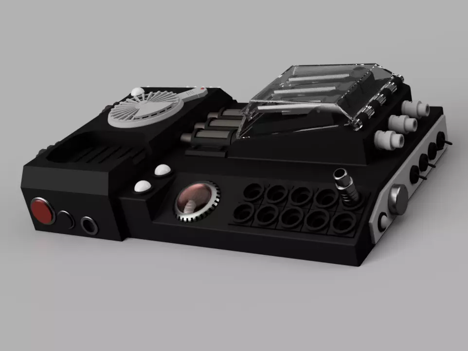 Kleyas Safehouse Fractal Radio Transmitter 3D print model_6