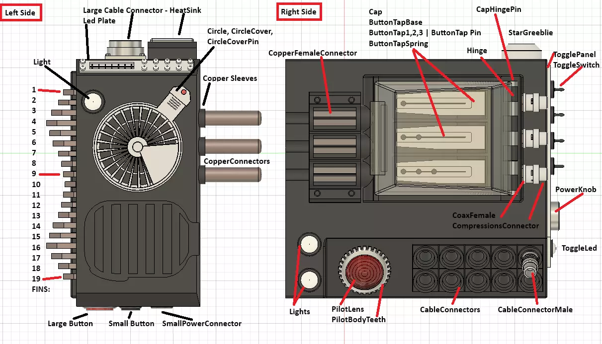 Kleyas Safehouse Fractal Radio Transmitter 3D print model_8