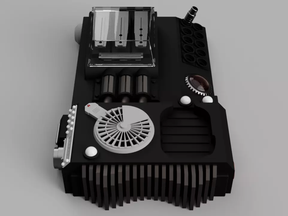 Kleyas Safehouse Fractal Radio Transmitter 3D print model_4