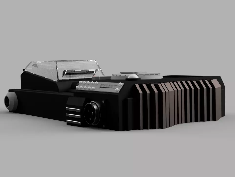 Kleyas Safehouse Fractal Radio Transmitter 3D print model_1