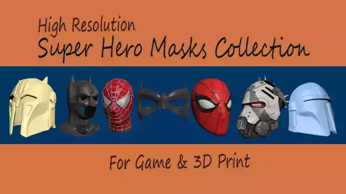 Super Hero Masks Collection