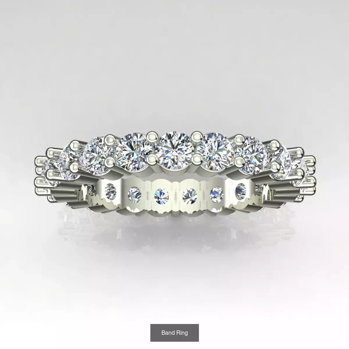 2028 Solitaire rings models 3D Model Collection_673