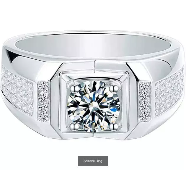 2028 Solitaire rings models 3D Model Collection_654