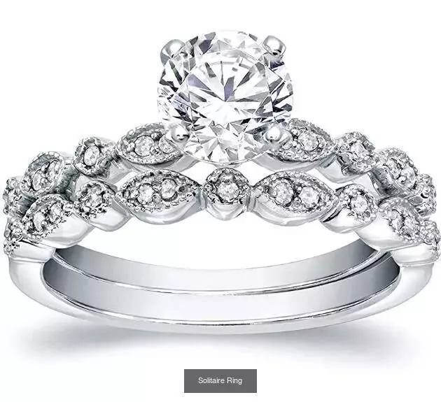 2028 Solitaire rings models 3D Model Collection_666