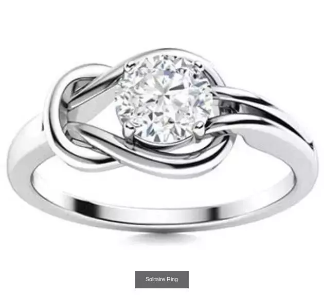 2028 Solitaire rings models 3D Model Collection_631