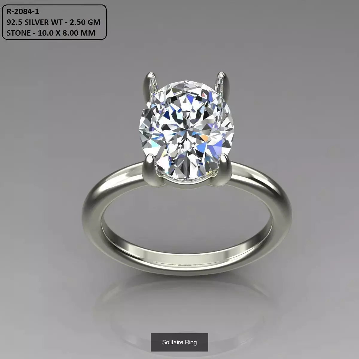 2028 Solitaire rings models 3D Model Collection_676