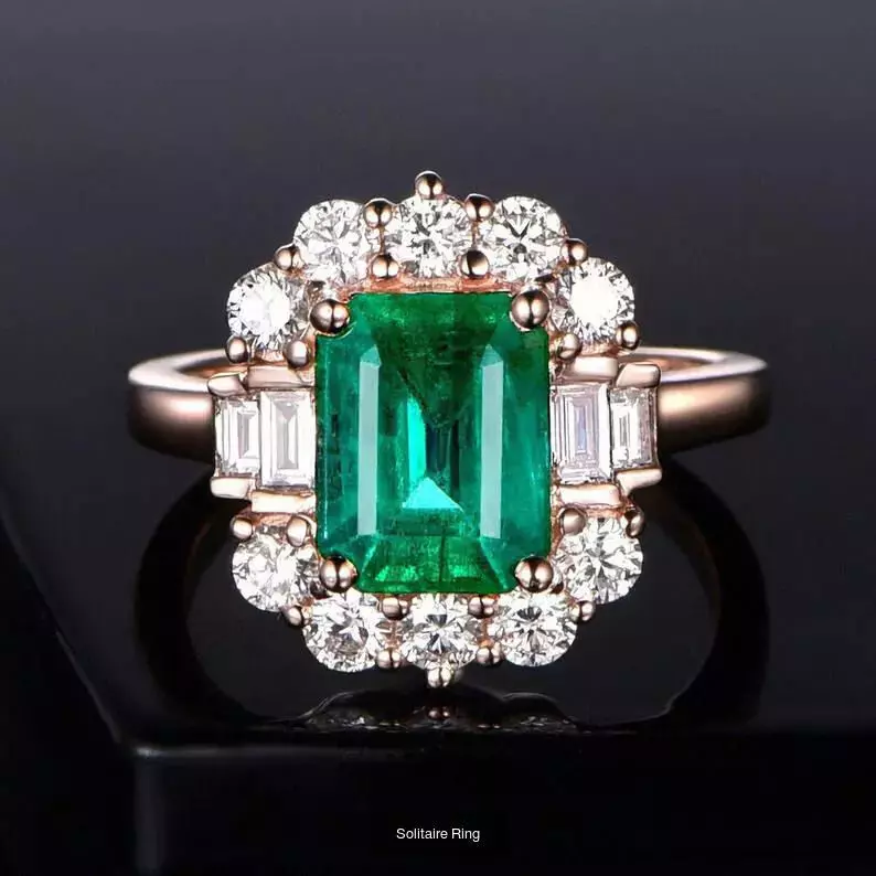 2028 Solitaire rings models 3D Model Collection_471