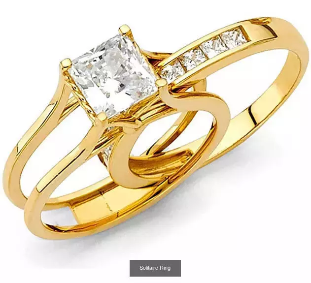 2028 Solitaire rings models 3D Model Collection_570
