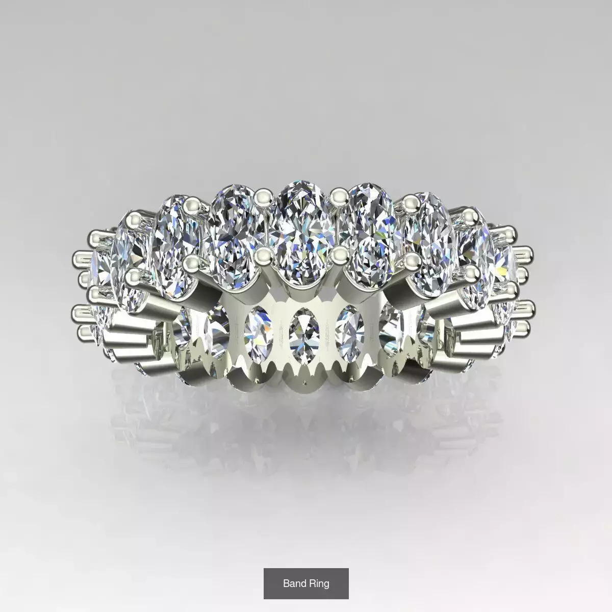 2028 Solitaire rings models 3D Model Collection_682