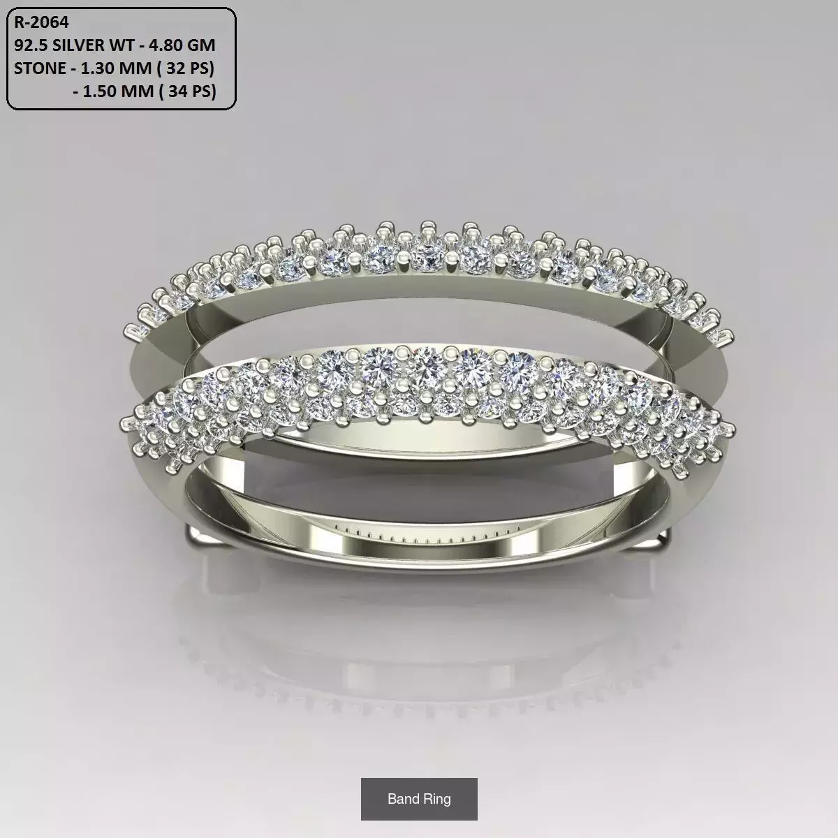 2028 Solitaire rings models 3D Model Collection_653