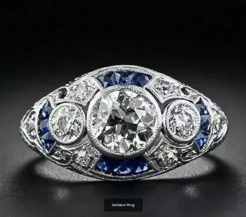 2028 Solitaire rings models 3D Model Collection_431