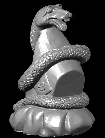 China  12 Zodiac Animal Constellation 3D Printed Relief Model 3D print model_22