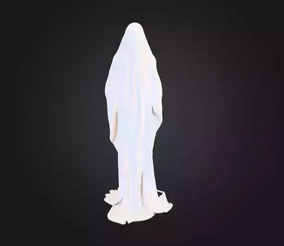 Abstract Ghost Figure 3D print model