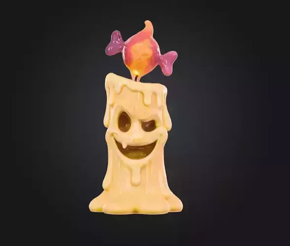 Candle Goblin 3D print model