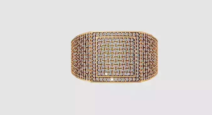 Rectangular Signet Ring