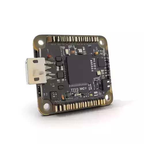 Compact Circuit Board model pack Low-poly 3D model