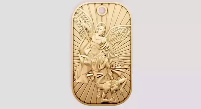 St Michael Pendant