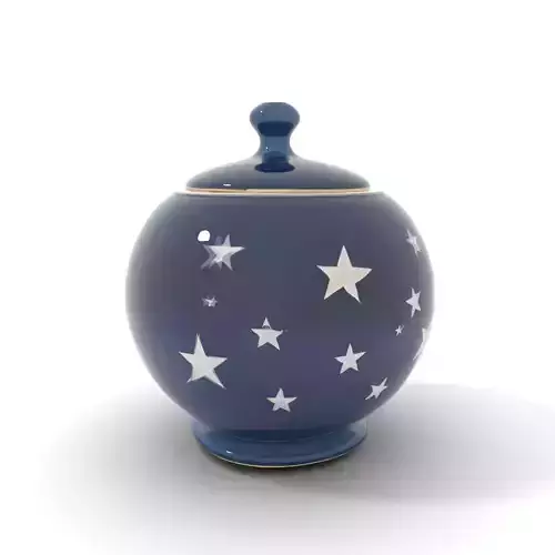 Starry Night Jar model pack