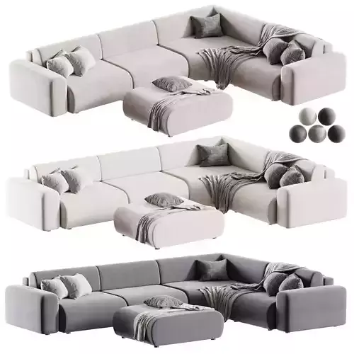 Modular sofa Mail 6