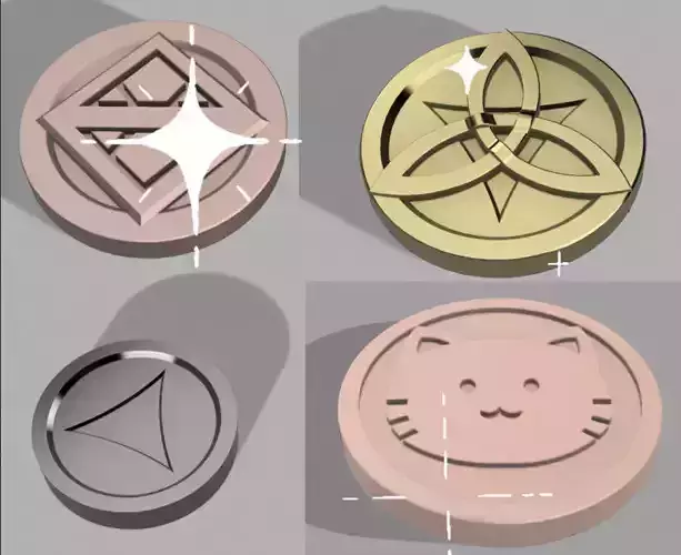 Coins from Genshin Impact