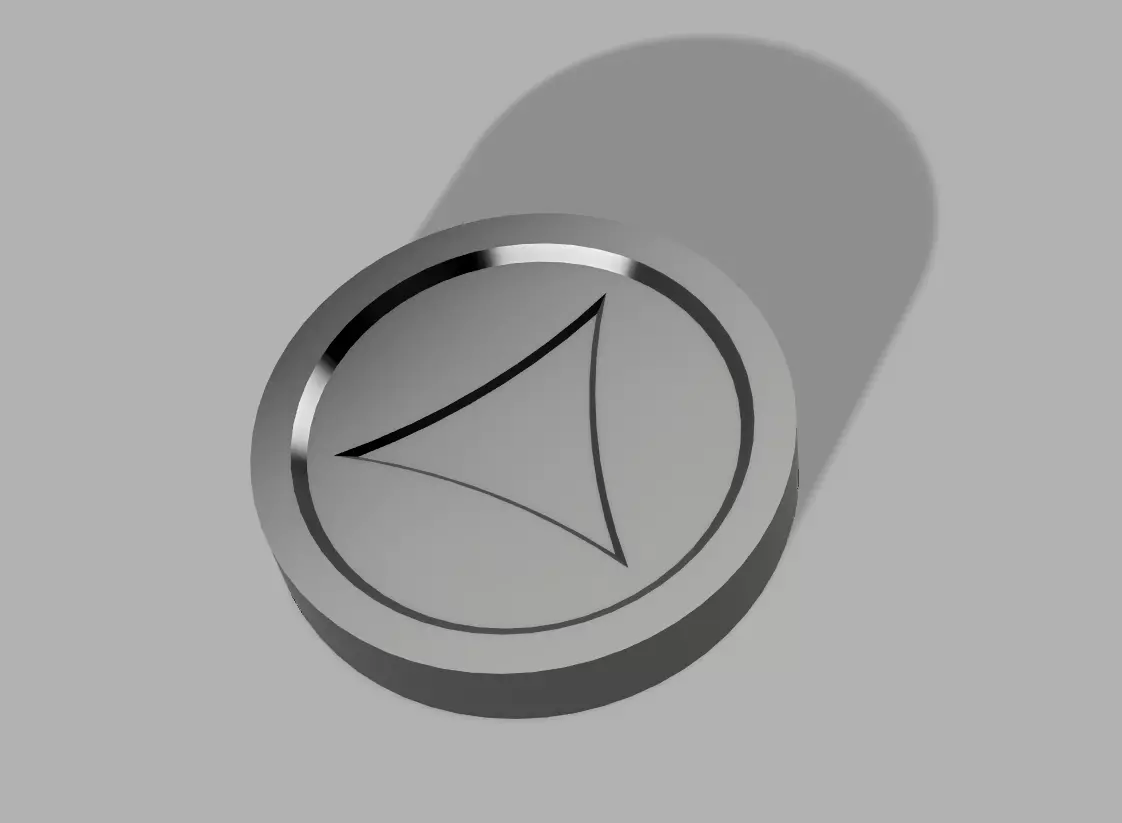 Coins from Genshin Impact 3D print model_4