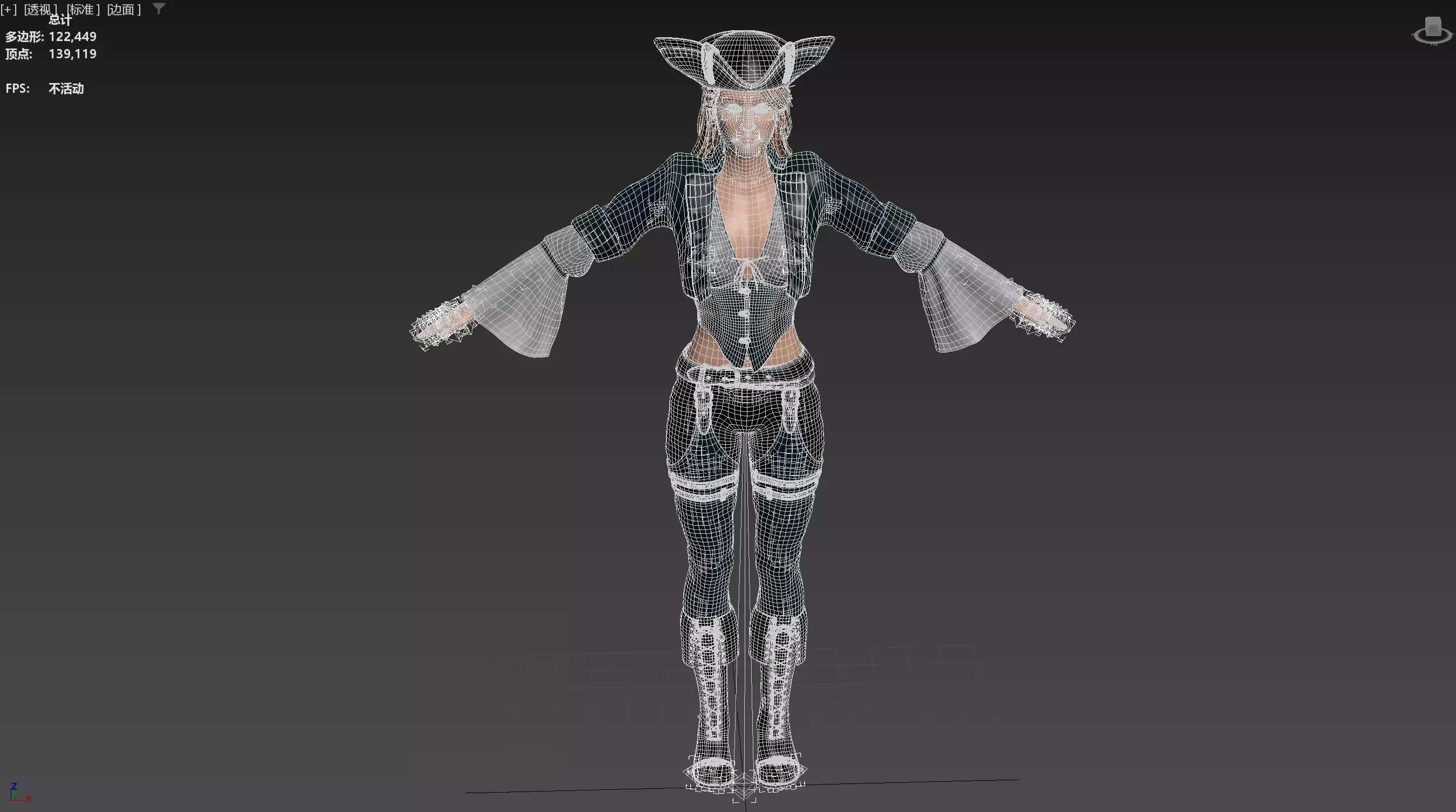 Pirate Collection Low-poly 3D model_57