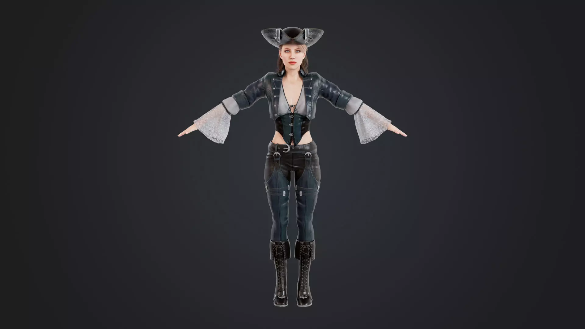 Pirate Collection Low-poly 3D model_3