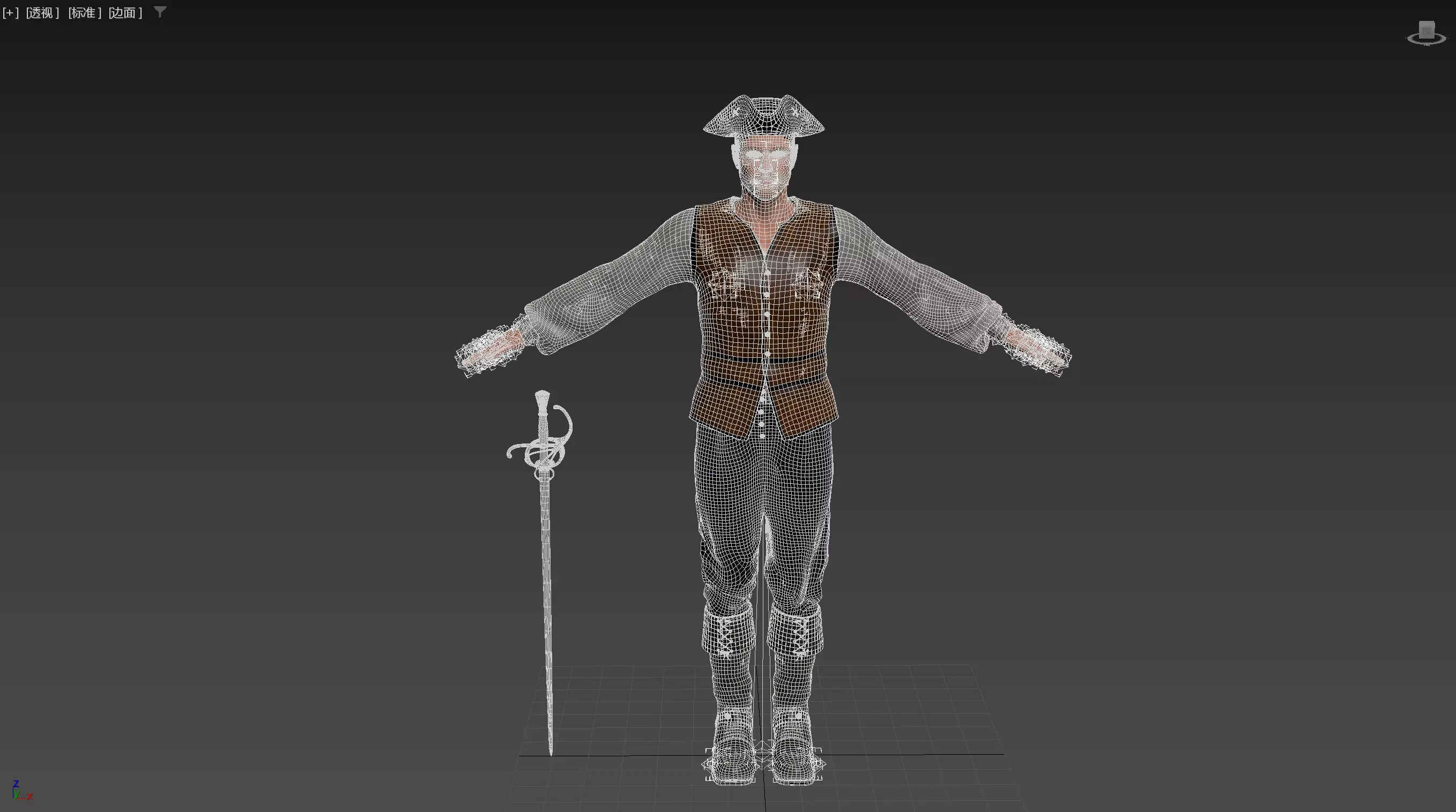 Pirate Collection Low-poly 3D model_65