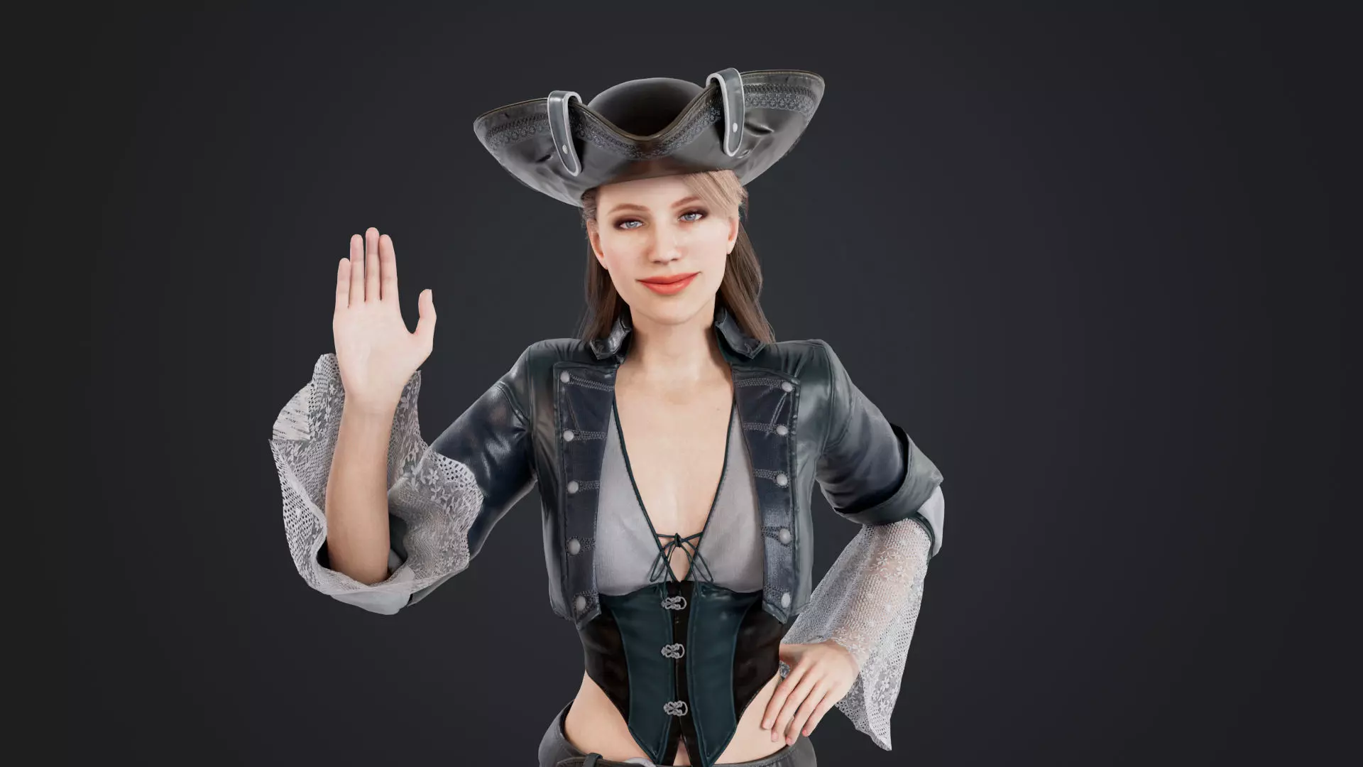 Pirate Collection Low-poly 3D model_21