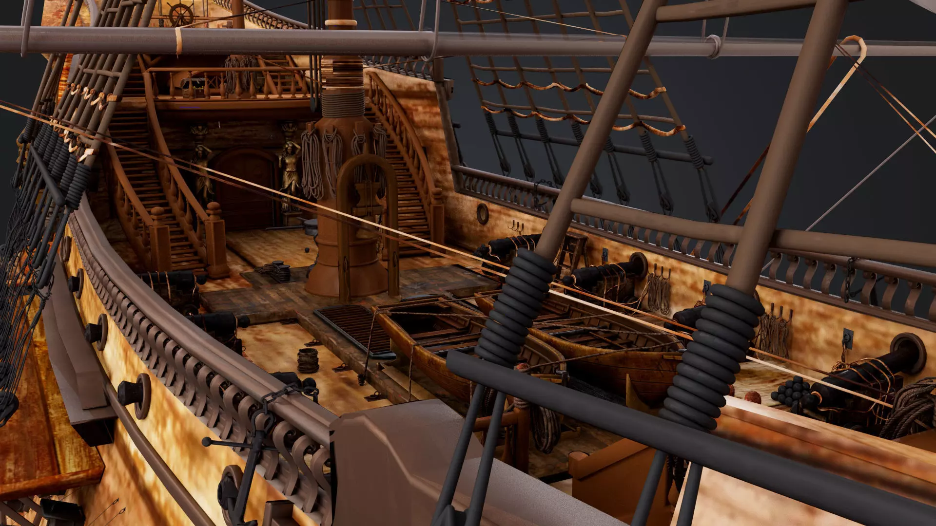 Pirate Collection Low-poly 3D model_48