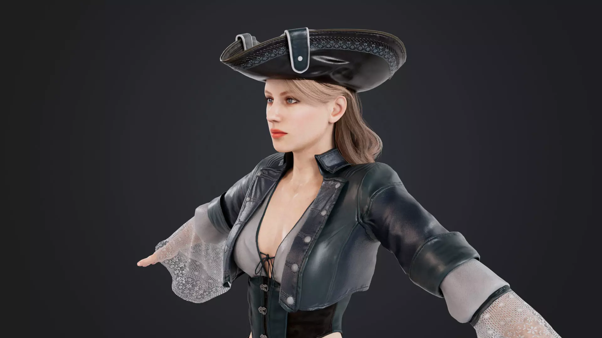 Pirate Collection Low-poly 3D model_9