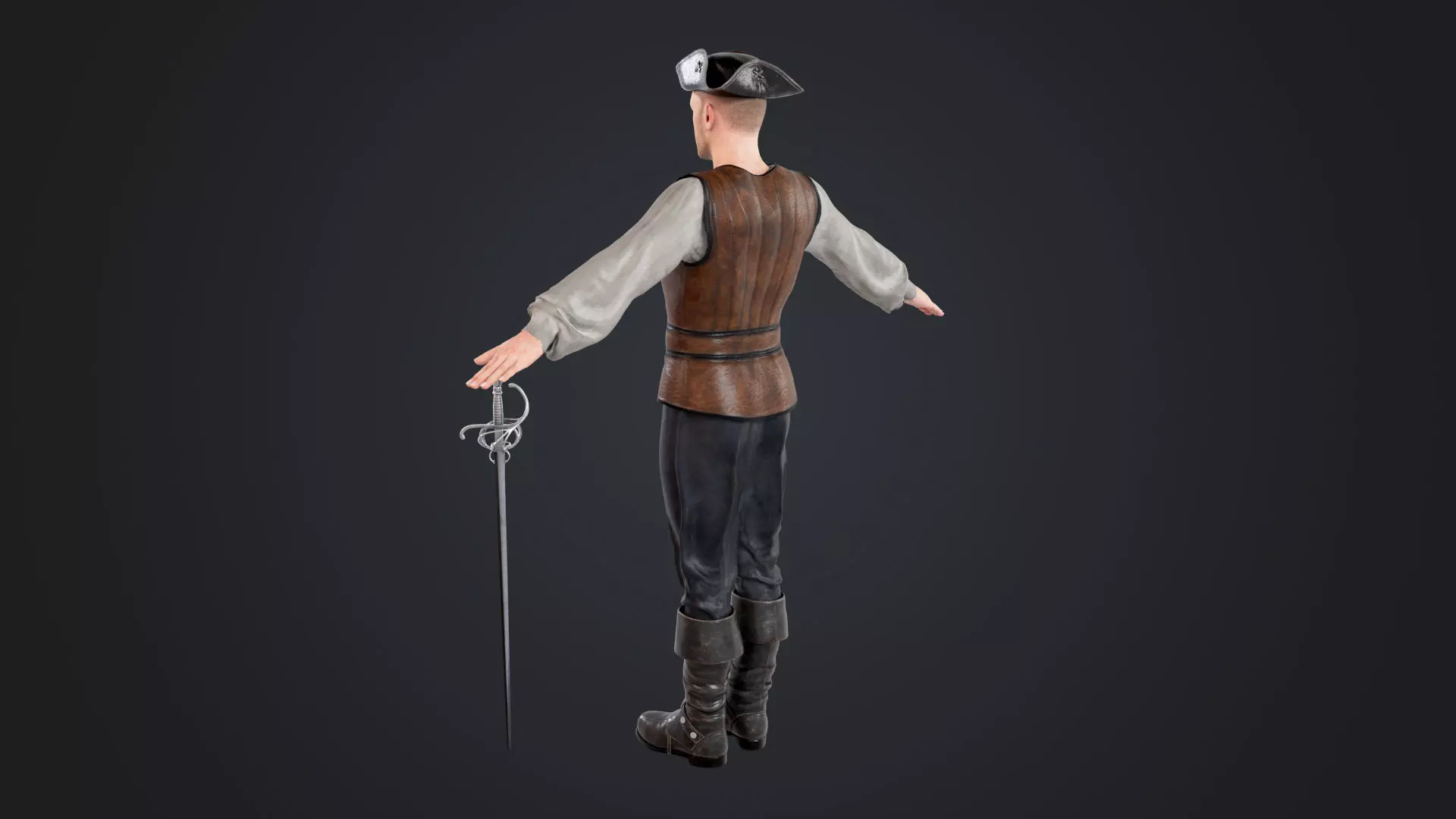 Pirate Collection Low-poly 3D model_25