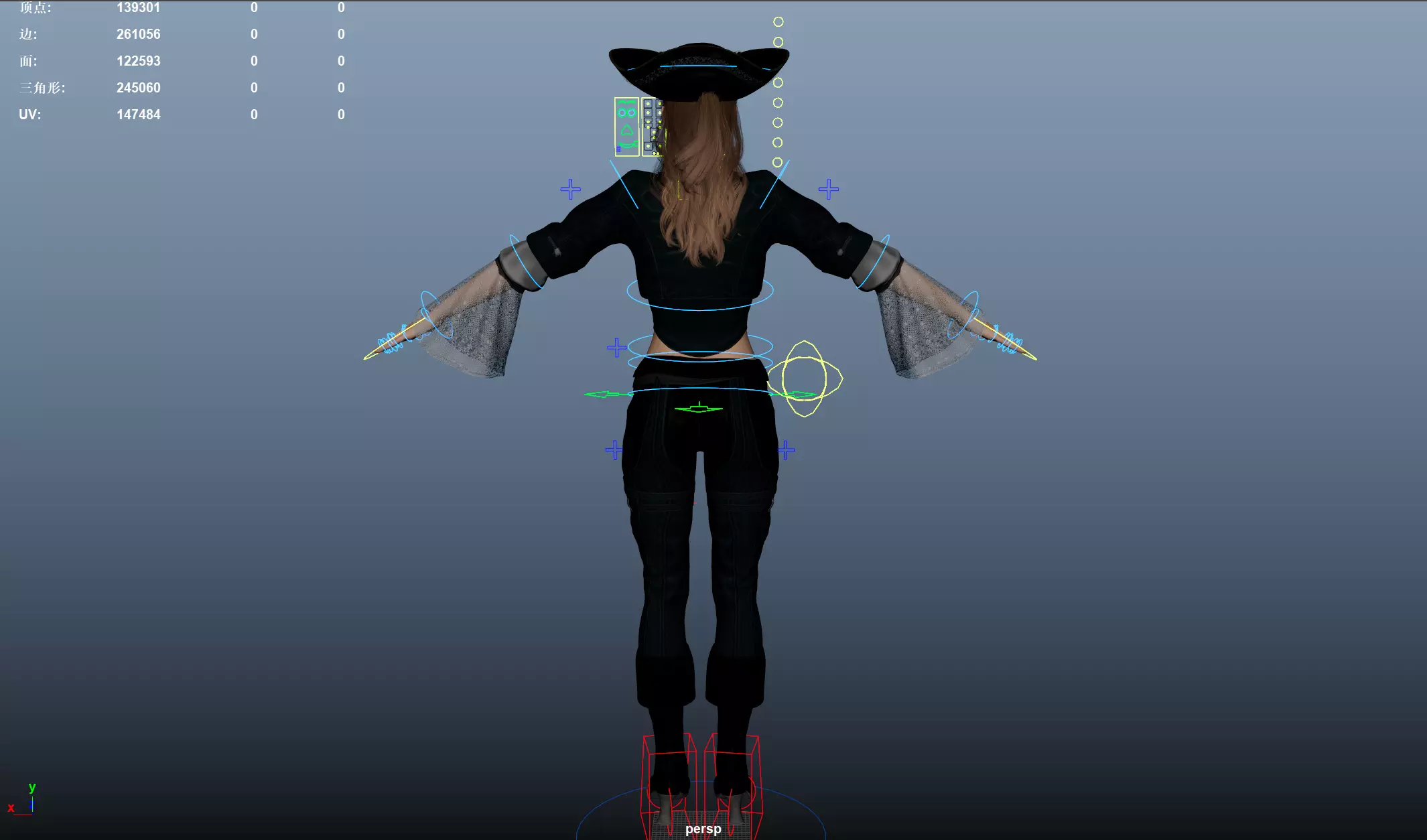 Pirate Collection Low-poly 3D model_55