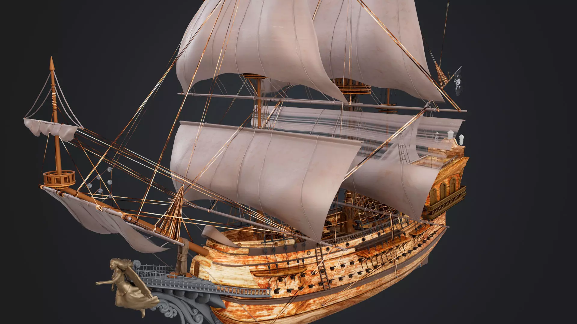 Pirate Collection Low-poly 3D model_46