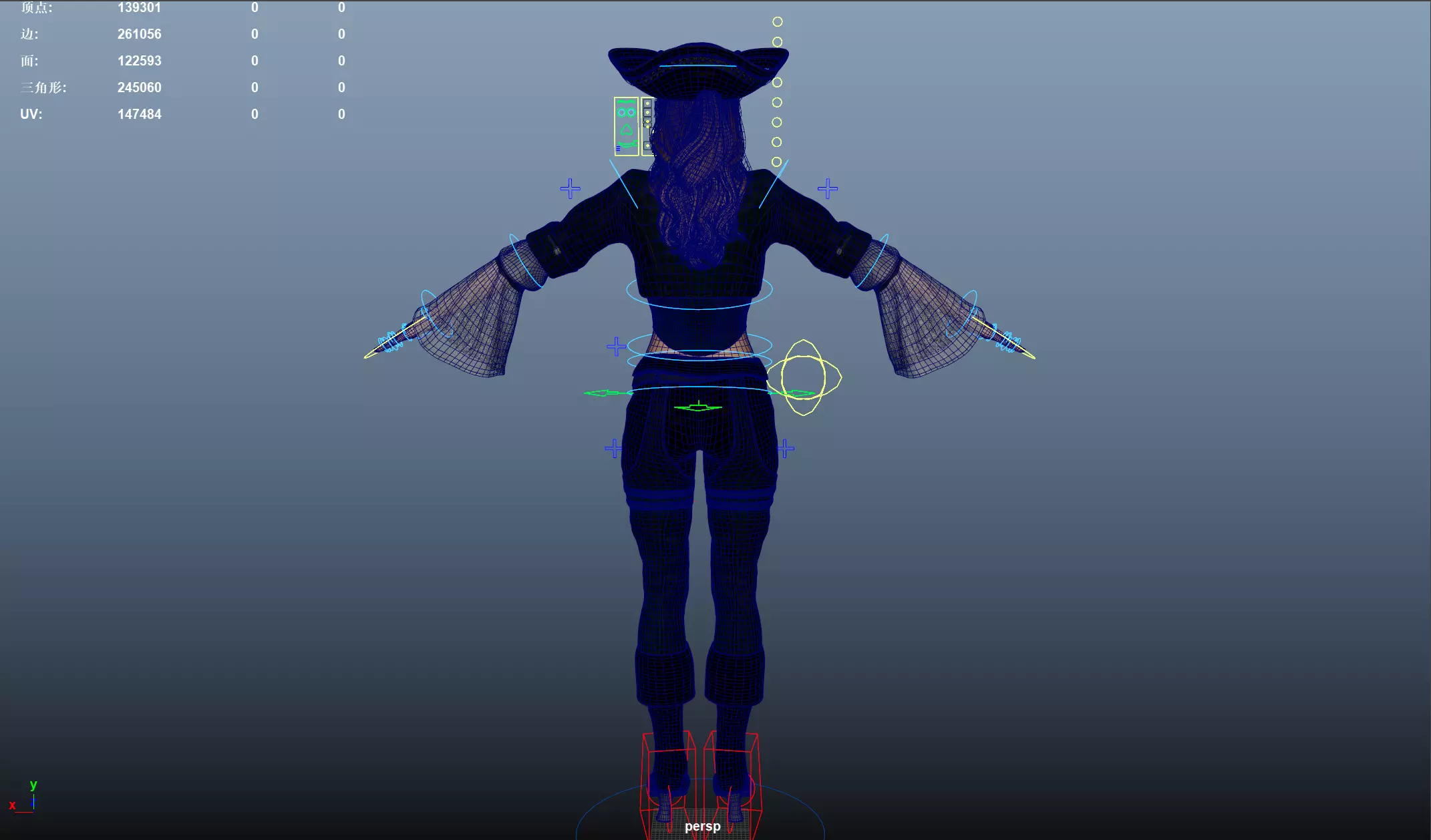 Pirate Collection Low-poly 3D model_54