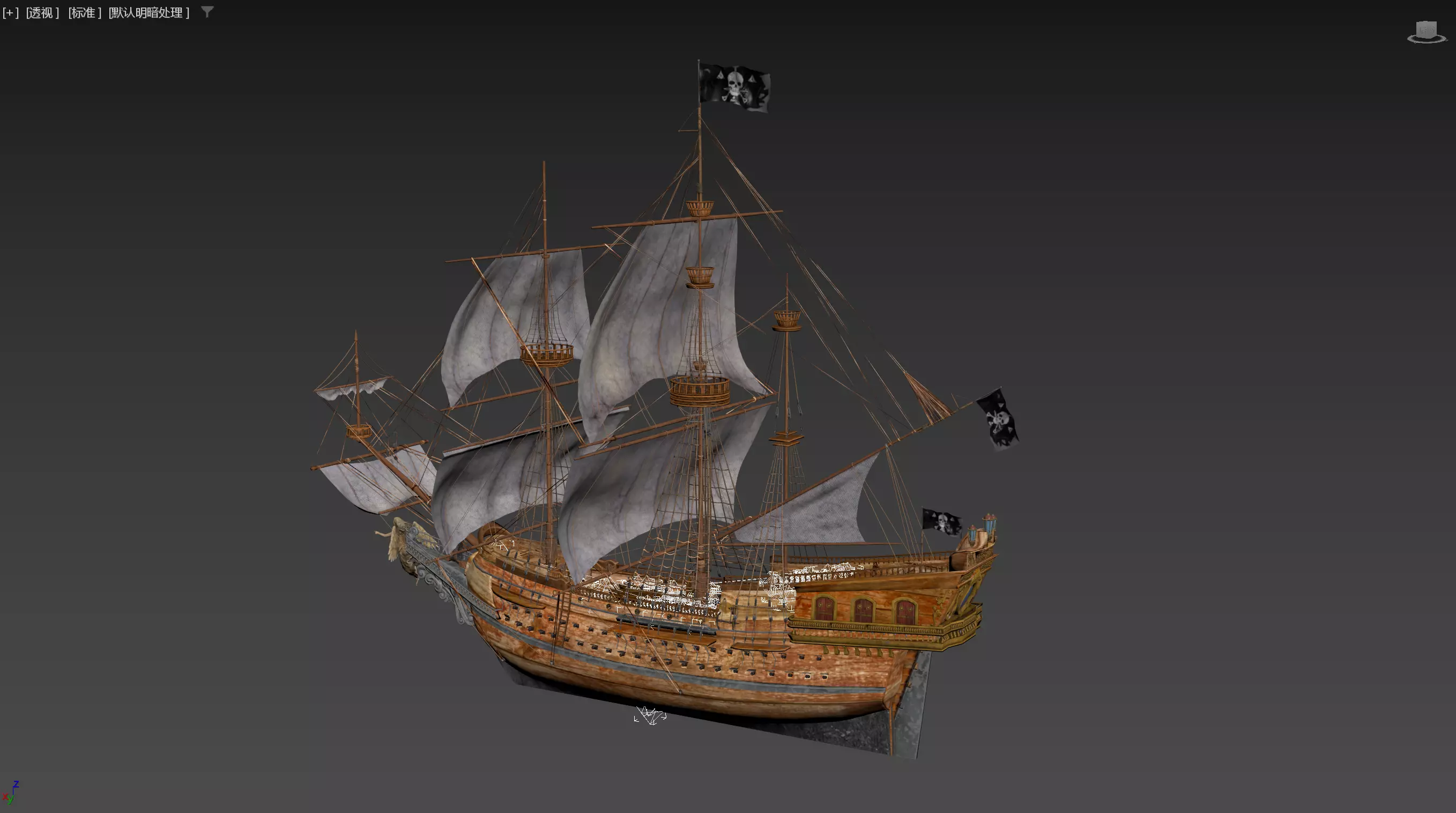 Pirate Collection Low-poly 3D model_71
