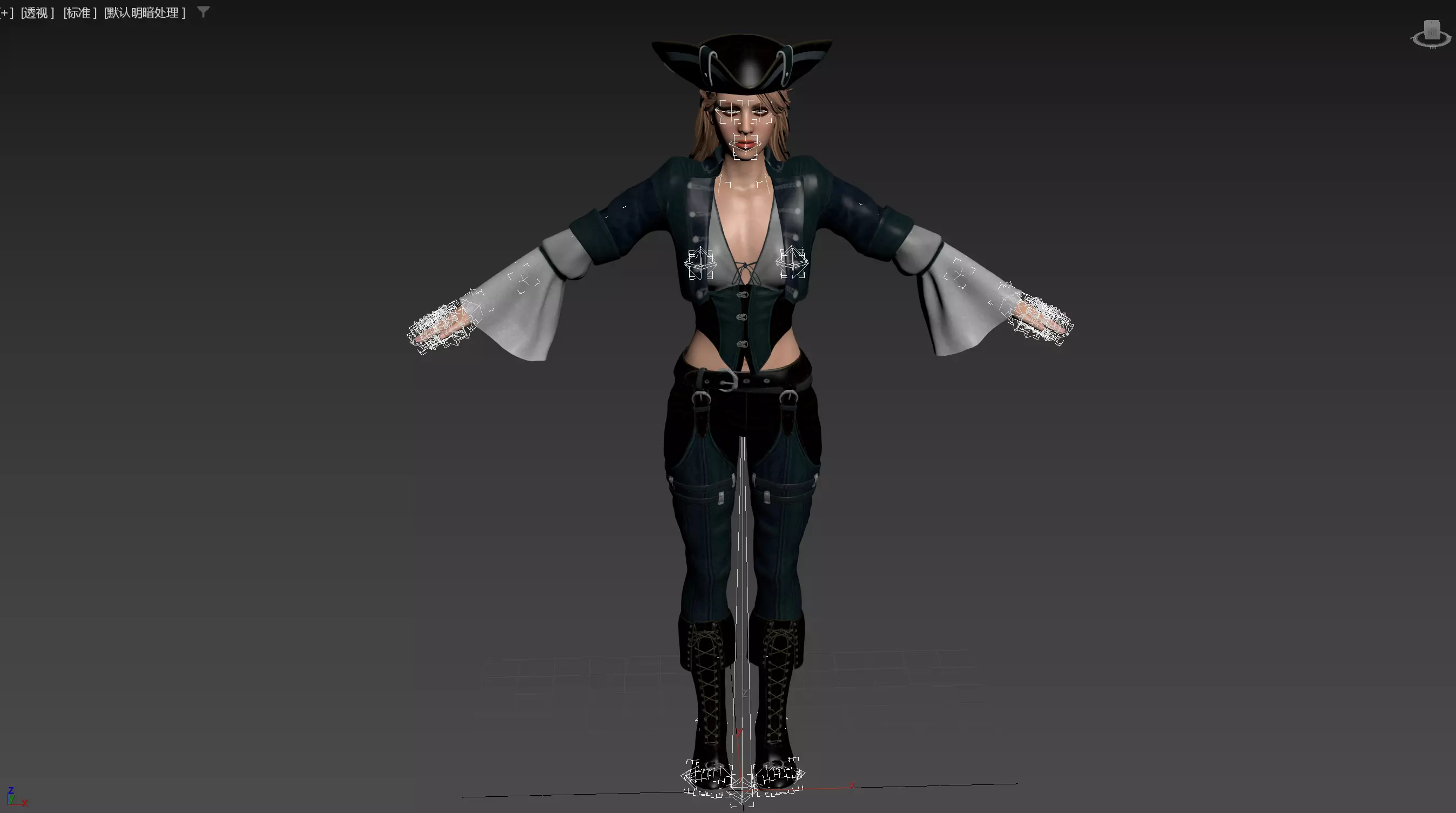 Pirate Collection Low-poly 3D model_56