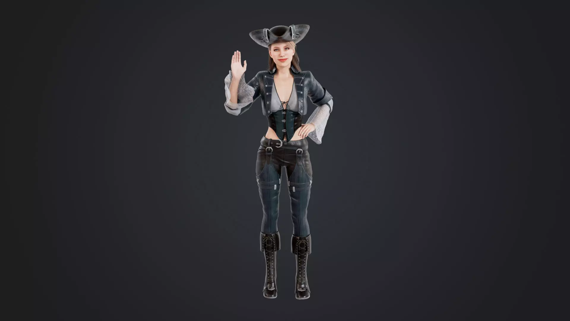 Pirate Collection Low-poly 3D model_20