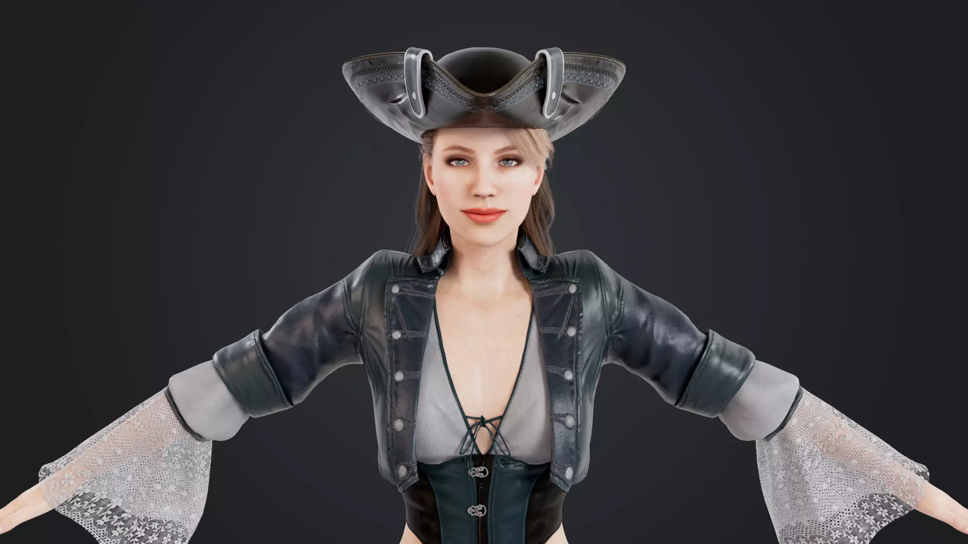 Pirate Collection Low-poly 3D model_13