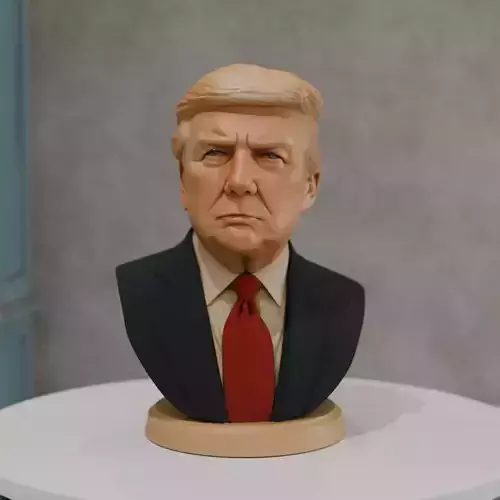 Donald Trump bust