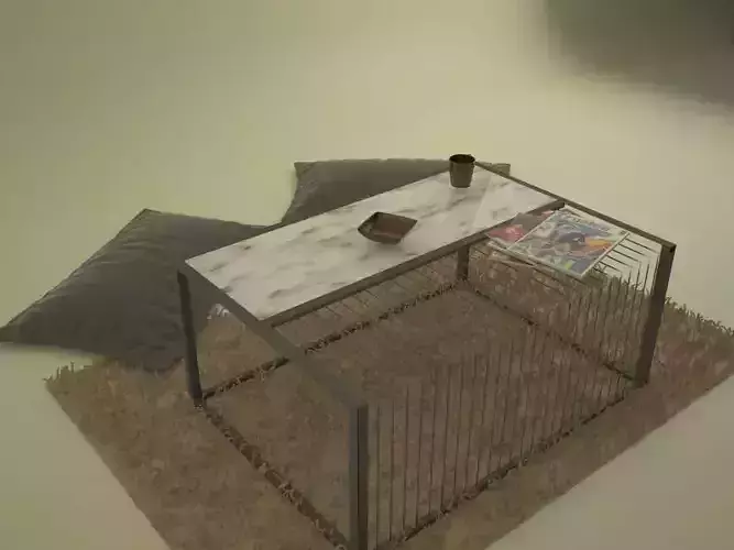 GRILL Coffee Table Free 3D model GRILL Coffee Table Free 3D model