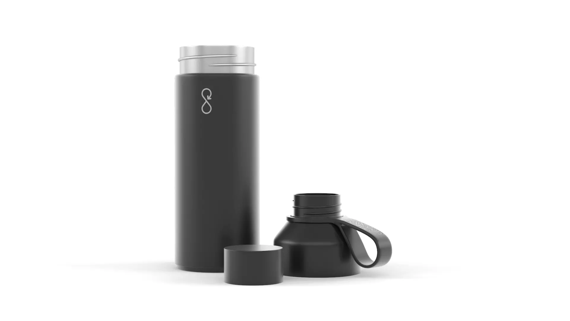 Water Bottle 3D model_3