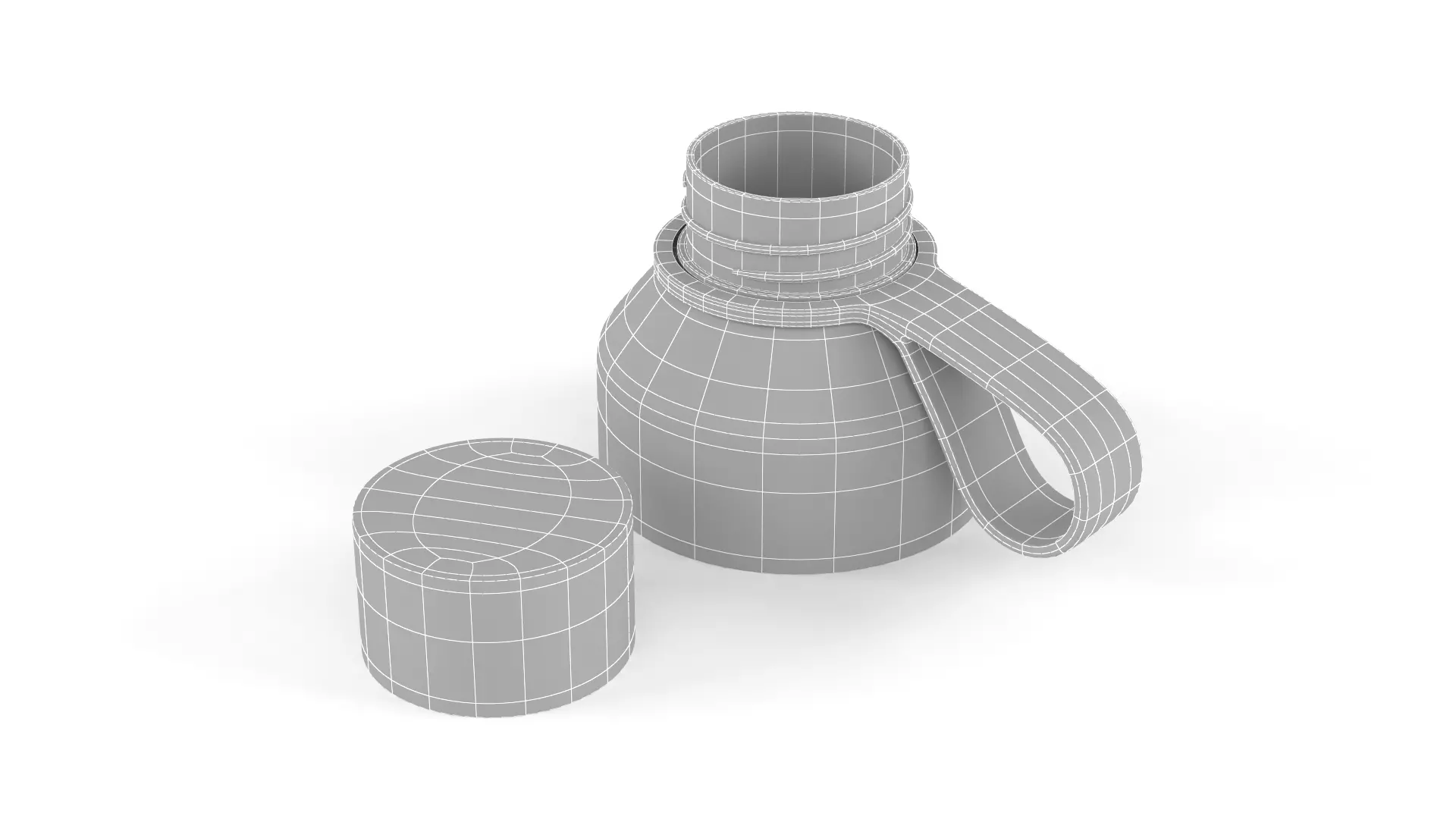 Water Bottle 3D model_11
