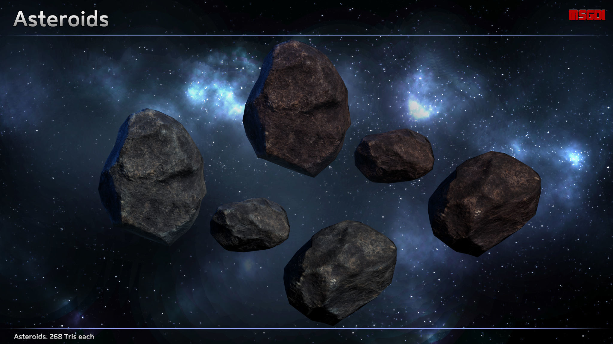 Spaceship Progenitor Resource Ships Low-poly 3D model_3