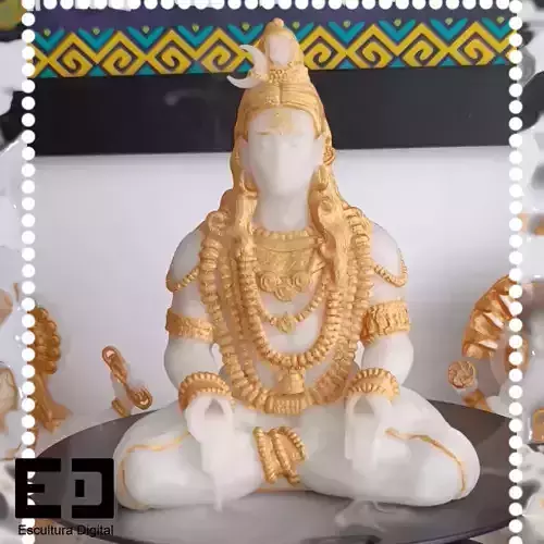 Shiva - Incienso - figura 3D print model