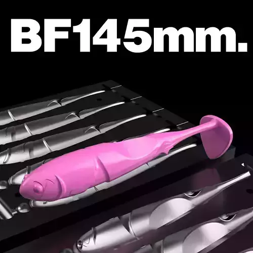 MOLD BF 145 mm STL STEP FILE FOR CNC AND 3D PRINT 