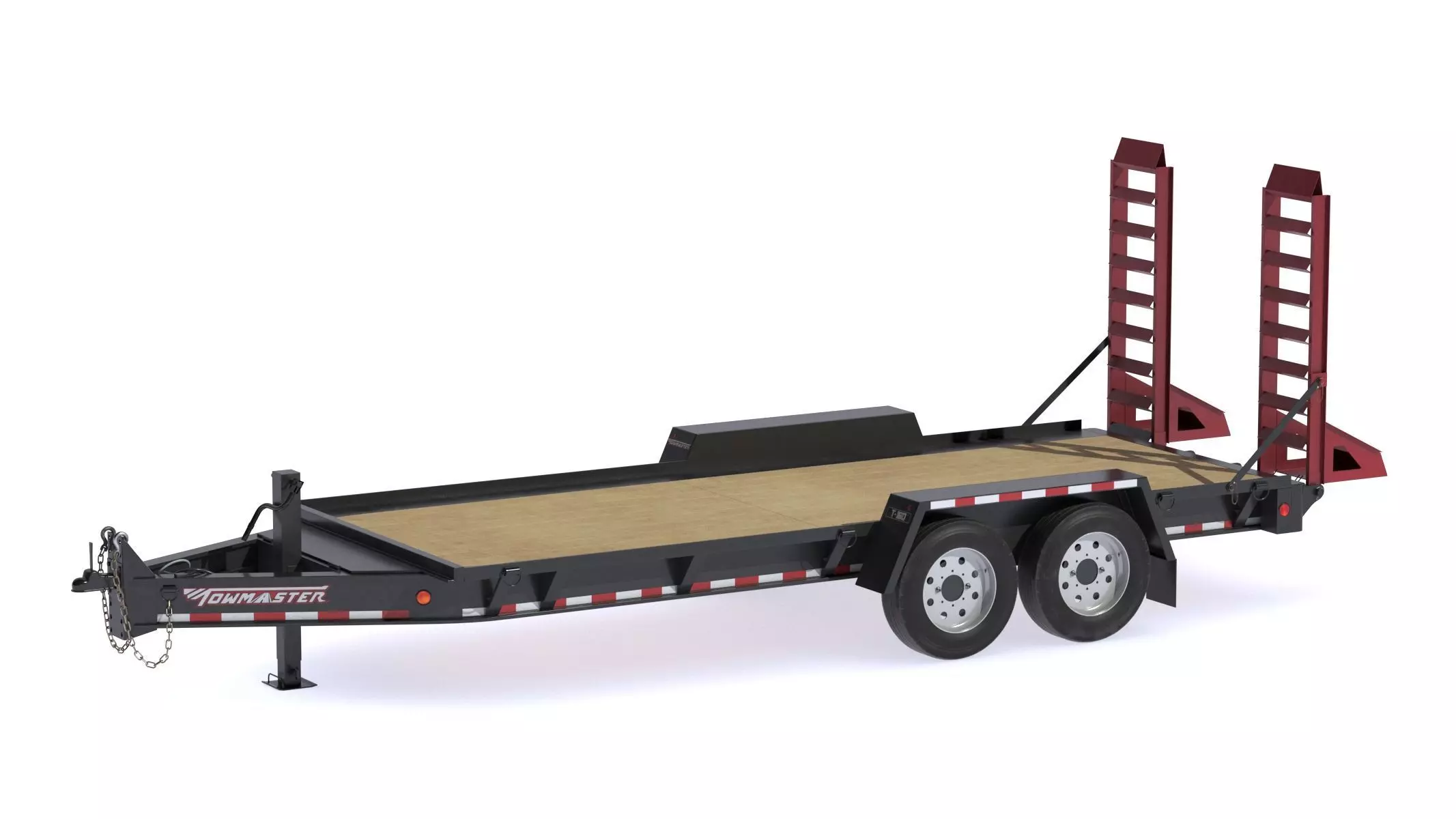Towmaster T-16D Drop Deck trailer 3D model_13