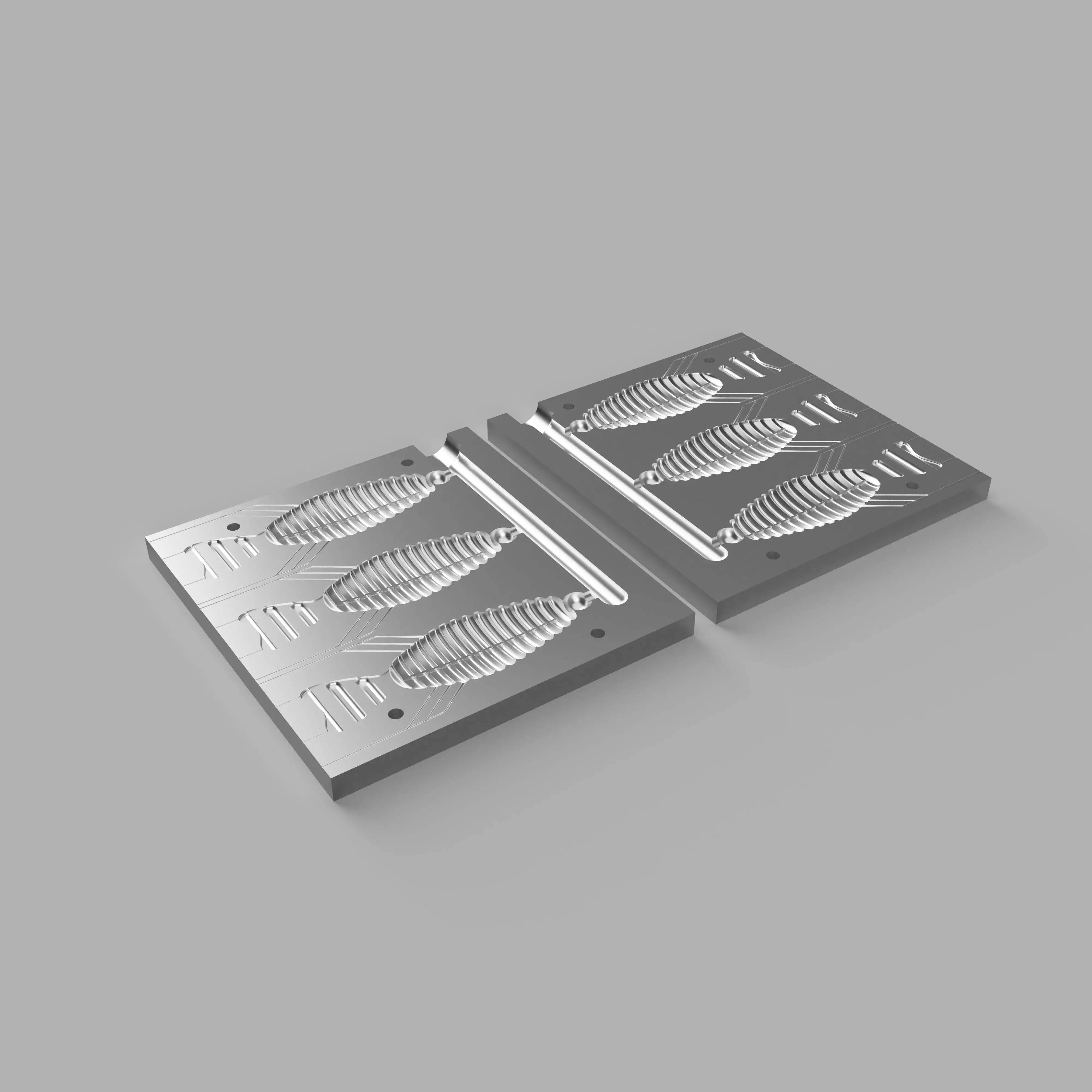 MOLD BULLFLAT STL STEP FILE FOR CNC AND 3D PRINT 3D print model_1