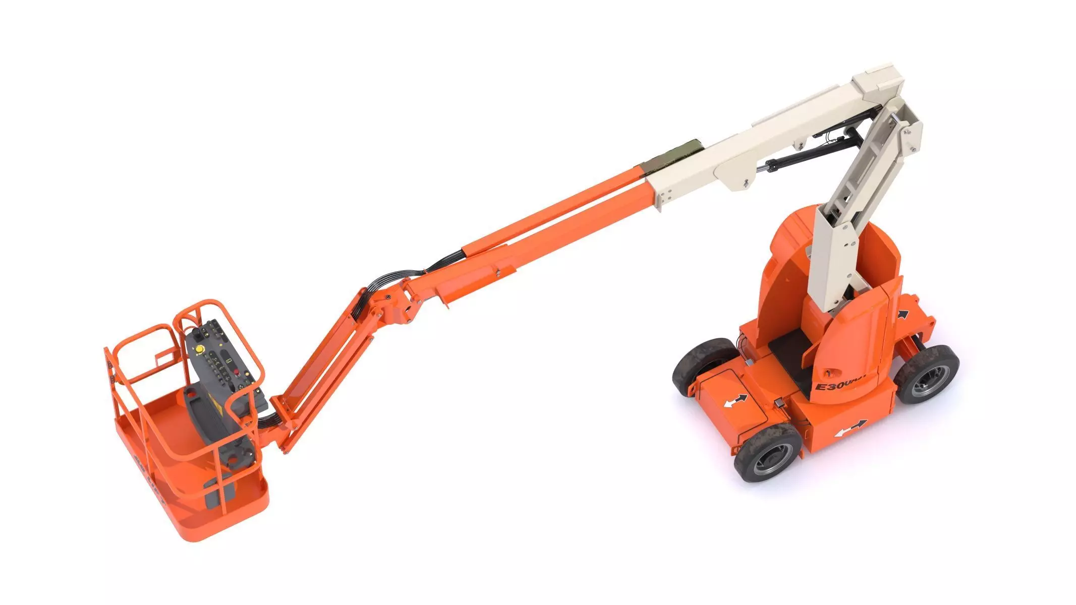 JLG E300AJP Articulating Boom Lift 3D model_6